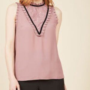 NWT Modcloth Sleeveless Blouse